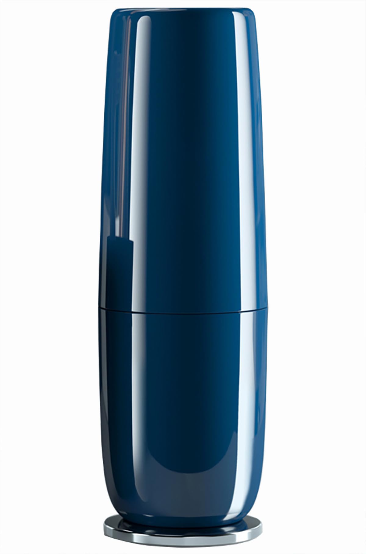 MURRI&MURRDI Travel Toothbrush Cup Case, Travel Toothbrush Carrier with Cover, Portable Plastic Toothbrush Container for Holidays Camping Business Trip (Blue)