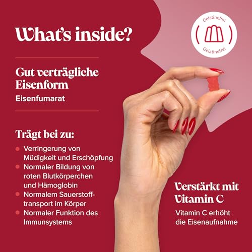 Eisenpräparat Novomins Eisen Vitamin C Gummies für Kinder