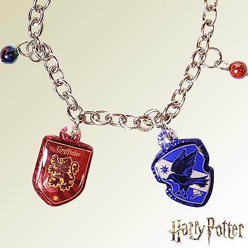 LUV HER Harry Potter 7" Bracelet with 4 Metal Charms, for Boys and Girls, Ages 3+