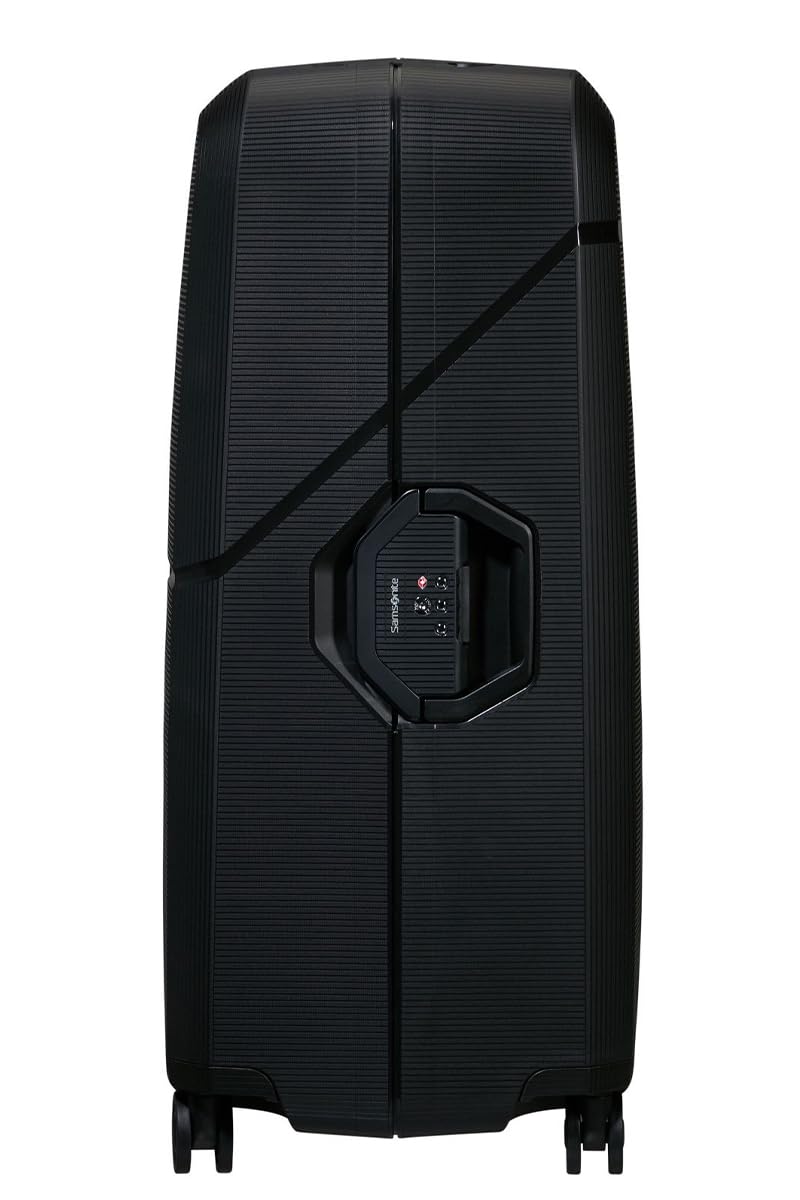 Samsonite Magnum - Borsa per bagagli rigida di alta qualità, misura grande, ECO Spinner 81/30, Blu, Doppi fiocchi in alluminio resistente e leggero