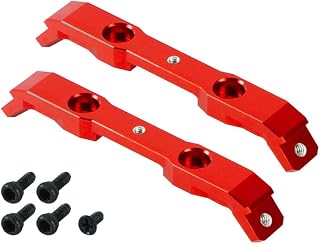 Microheli Aluminum Landing Gear Support (RED) (for MH Landing Gear Series) - Blade Infusion 180