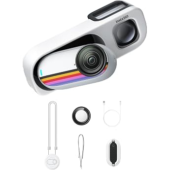 Insta360 GO 3S Retro Bundle 128 GB White - Portable 4K Mini Vlog Camera