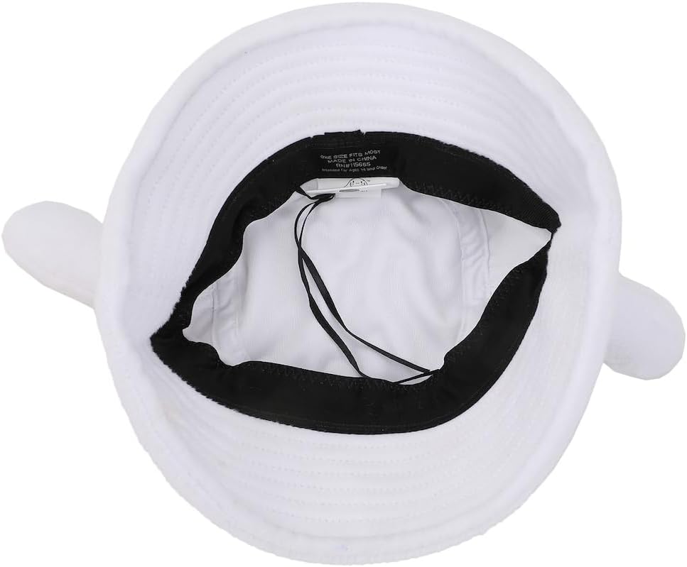 Bioworld Cinnamoroll Big Face Women's White Bucket Hat