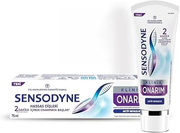 Sensodyne Klinik Onarım Aktif Beyazlık Diş Macunu 75ml