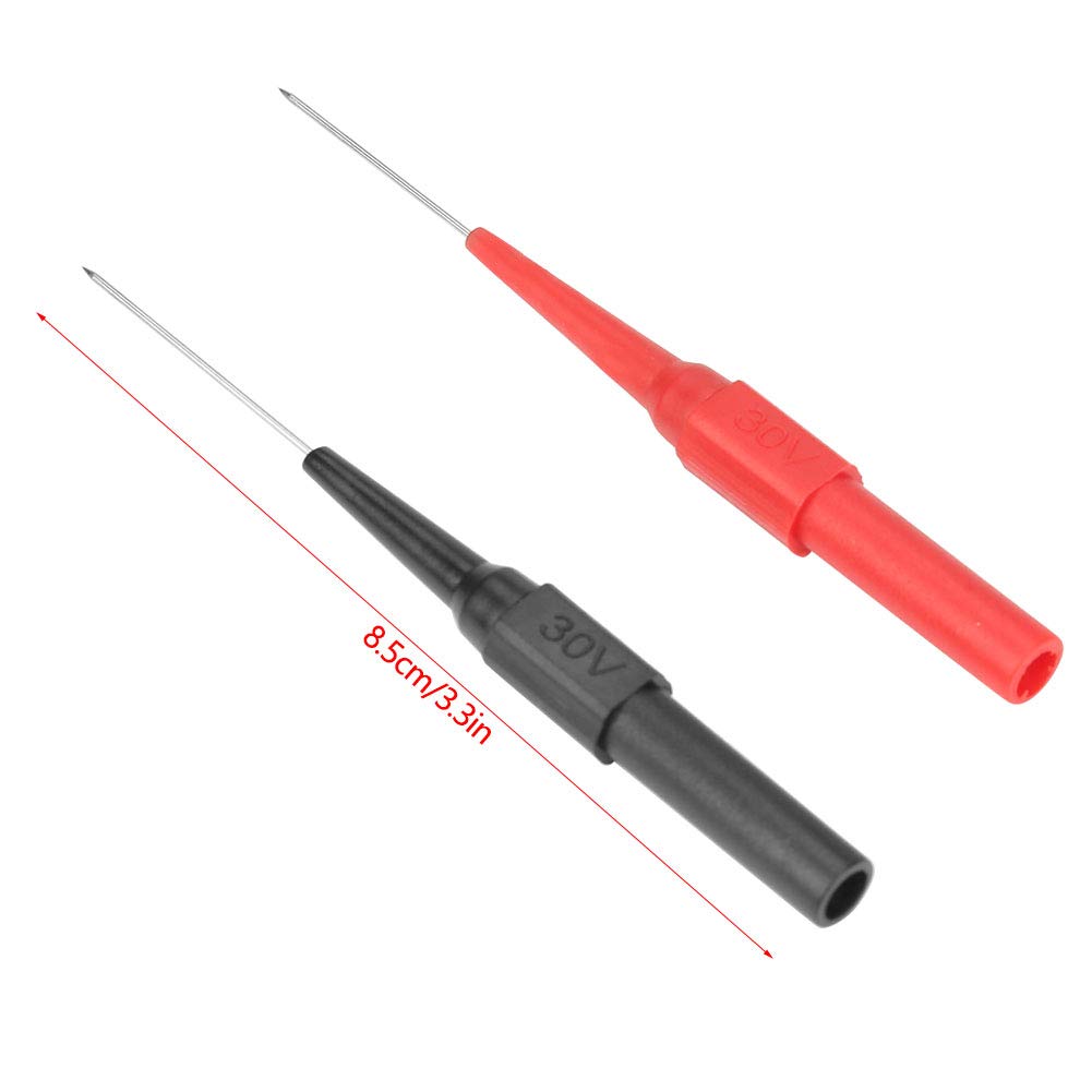 Igła izolacyjna, 2 szt. P5007 igła do izolowania Micro Pin nieniszcząca sonda testowa multimetrowa