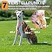 Huntboo Sicherheitsgeschirr Hund Ausbruchsicher, Panikgeschirr für Hunde, Anti Zug Hundegeschirr, Reflektierend, Verstellbare, Leichte Weste für kleine, mittelgroße und große Haustiere (Rosa,M)