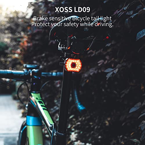 Leadbike Ld09 Smart Bike Tail Light With Brake Sensing, Auto On/Off Bicycle Lights Rear With 6 Light Modes, Ultra Bright Bicycle Back Light Waterproof, Rechargeable Bike Light For Night Riding #TOP1