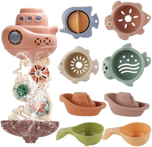 Holady Bath Toys Suitable for Kids Aged 1-3 Childrens Early Educa...