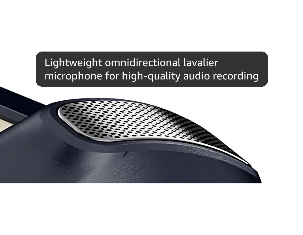 Hollyland Lark M2 Wireless Lavalier Microphone for Camera PC Laptop Phones, Mini Lapel Microphone Wireless, 48KHz 24Bit, 1000ft Range, Noise Cancellation, 30H Battery for Video Recording, Streaming