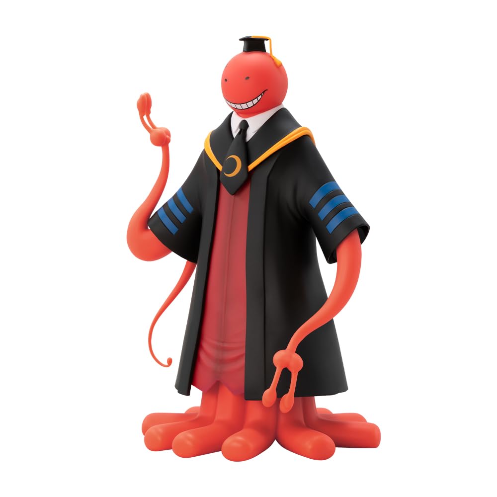 ABYstyle Studio – Figurine Assassination Classroom Koro Sensei Rouge – Produit Officiel – Statue Premium – Finitions Haute Qualité – Pièce de Collection
