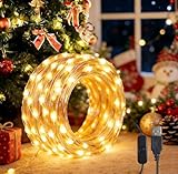 Guirlande lumineuse de 5 m à 50 LED : cette guirlande lumineuse de 5 m à 50 LED est fabriquée en fil de cuivre de qualité supérieure, non seulement elle n'est pas facile à casser, mais a également une bonne flexibilité, elle peut être facilement pliée ou fixée à d'autres objets, c'est la décoration parfaite pour l'intérieur et l'extérieur. (Le papier fourni vous aide à ranger rapidement la guirlande lumineuse sans vous soucier de l'enchevêtrement de la guirlande lumineuse! ).