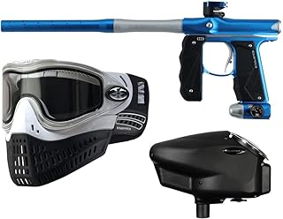 Empire Paintball Gun, Loader, and Mask