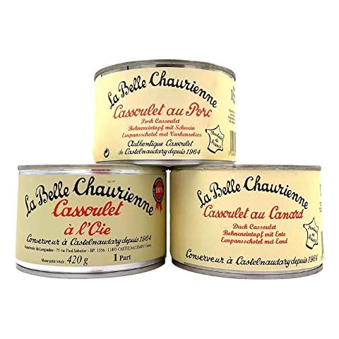 La Belle Chaurienne Cassoulet Trio 420g Tins Cover