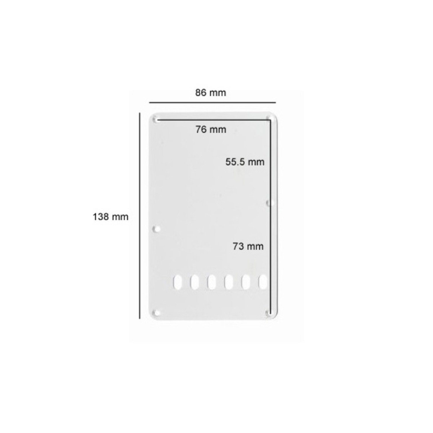 Allparts PG-0556-024 Mint Green Tremolo Spring Cover