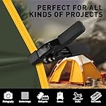 6-Piece Spring Clamps 4-inch Tarp Clamps Heavy Duty Woodworking Clips Spring Clips Metal Clamp Large Clamps Pool Cover Backdrop Stand Photograph Clamp - Image 4