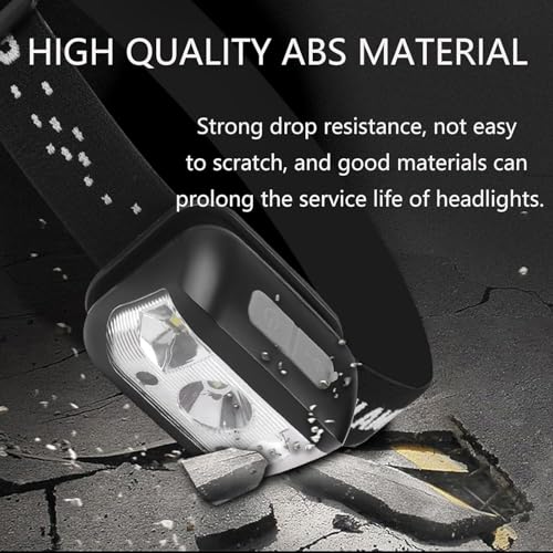 Chasinglee Headlamp Rechargeable, Super Bright LED Head Lamp, Waterproof Outdoors Headlight Flashlight, Adjustable headlamps for Adults and Kids,Cyclin 2pack — view 3
