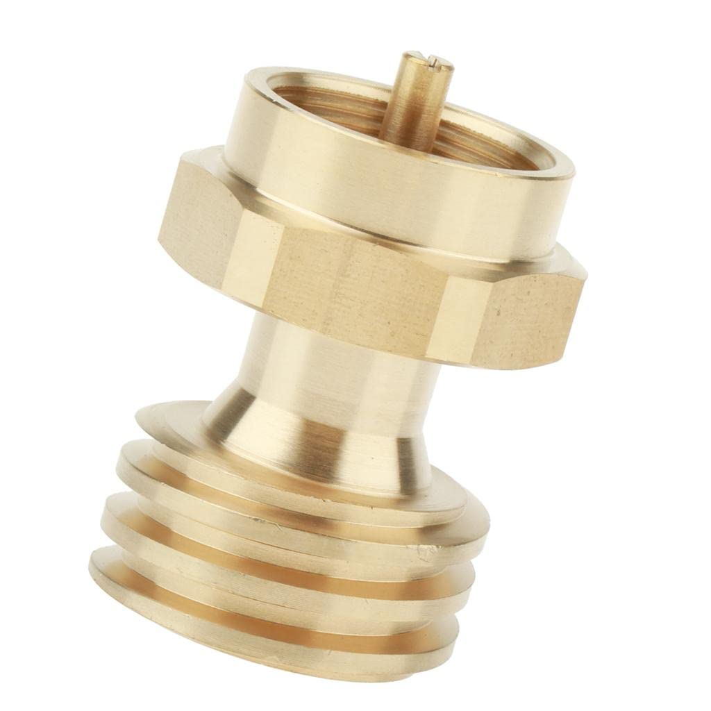 Winti Universal Brass Lp Gas Bottle Propane Tank Adapter Converters