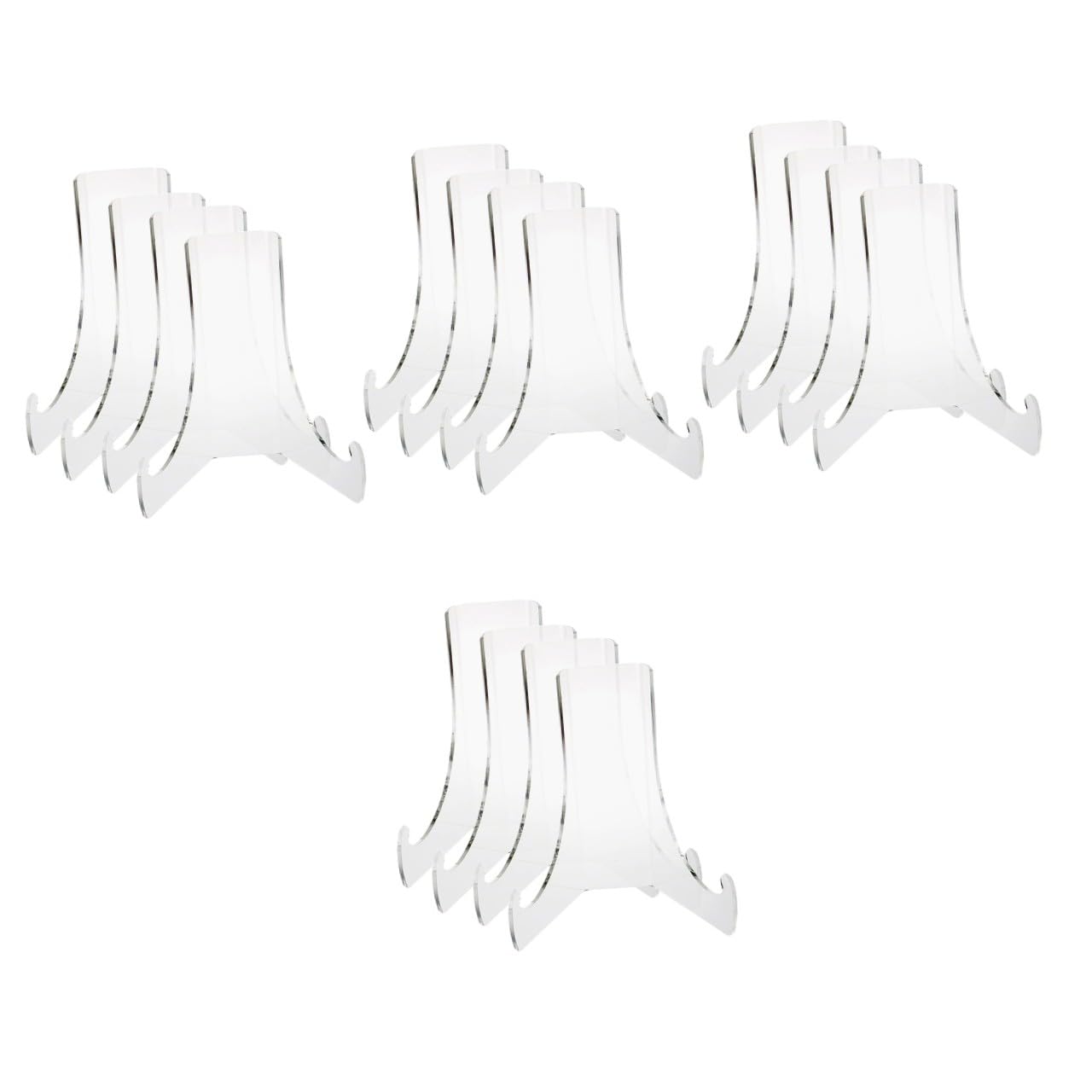 MAGICLULU 4 Set di Supporti per Espositori Artistici Cavalletti per Foto Oggetti Decorativi per 4 Pezzi*4