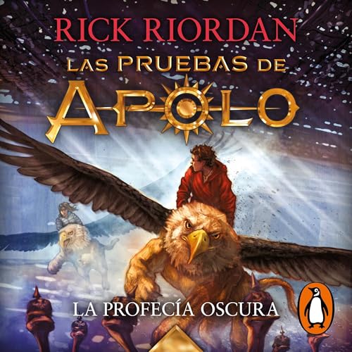 La profec&iacute;a oscura [The Dark Prophecy] Audiolivro Por Rick Riordan, Ignacio G&oacute;mez Calvo - translator capa