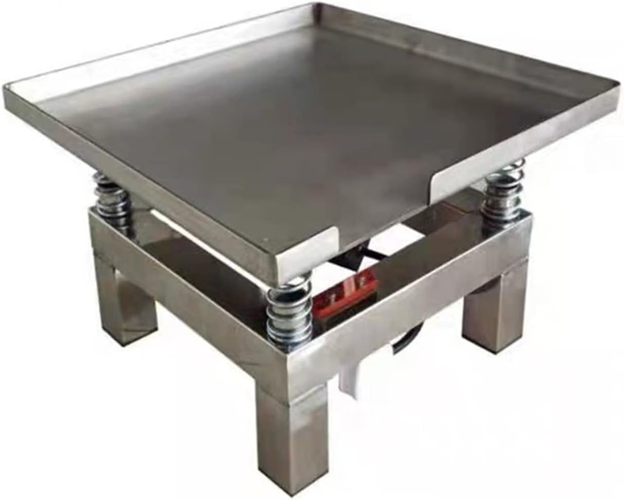 35 * 35CM Concrete Vibrating Table Vibration Test Bench Test Block Vibration Platform Stainless Steel Mini Vibration Table 3000rpm