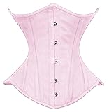 Luvsecretlingerie 26 Double Steel Boned Waist Training Cotton Underbust Corset XS/22 