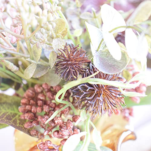 Ramalhete de Flores Silvestres e Eucalipto Artificial