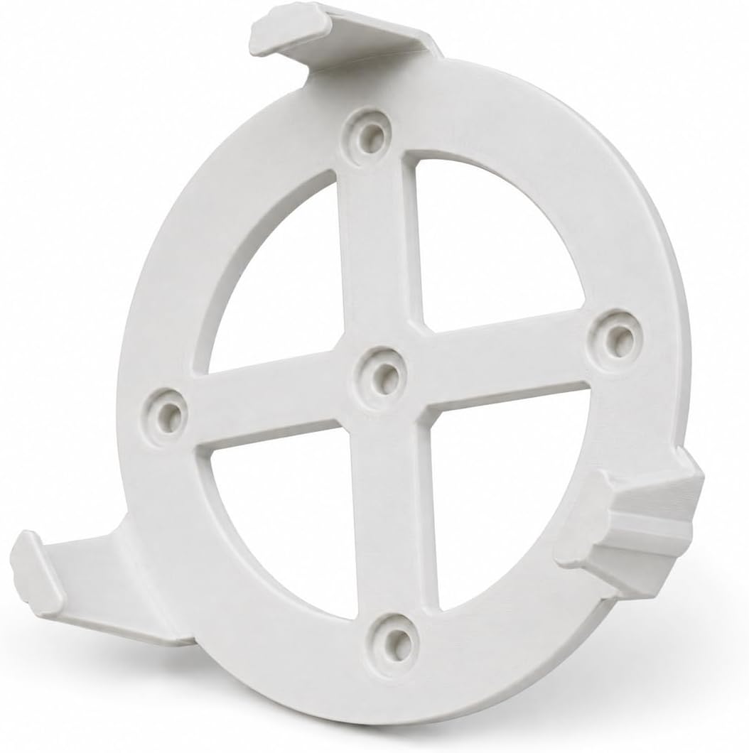 SplashNColor Wall Mount for TP-Link Deco M5 P7 Mesh WiFi System – Ceiling or Wall Bracket Holder | Space-Saving Design | Keeps Router Secure and Out of Sight | Clean Cable Management