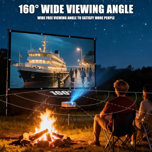 Écran de projection double face pliable pour partager vos plus beaux films - 5