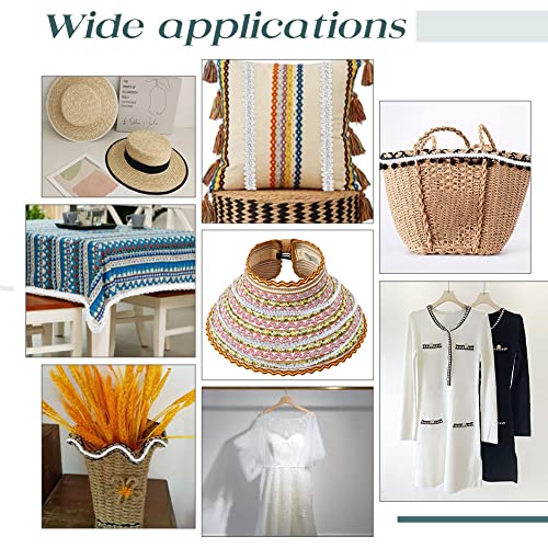 Pandahall Gimp Braid Trim, 22.5 Yards Centipede Fabric Braided Trim Ribbon Silver Scroll Gimp Trim Metallic Lace Trim Decorative Fabric Trim For Wedding Bridal, Costume Or Jewelry, Crafts And Sewing #TOP6