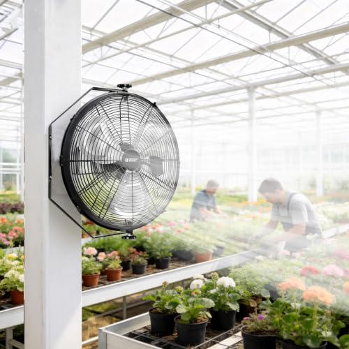 BEYOND BREEZE WMFHV18-EC 18-Inch Wall-Mount Fan, view 6