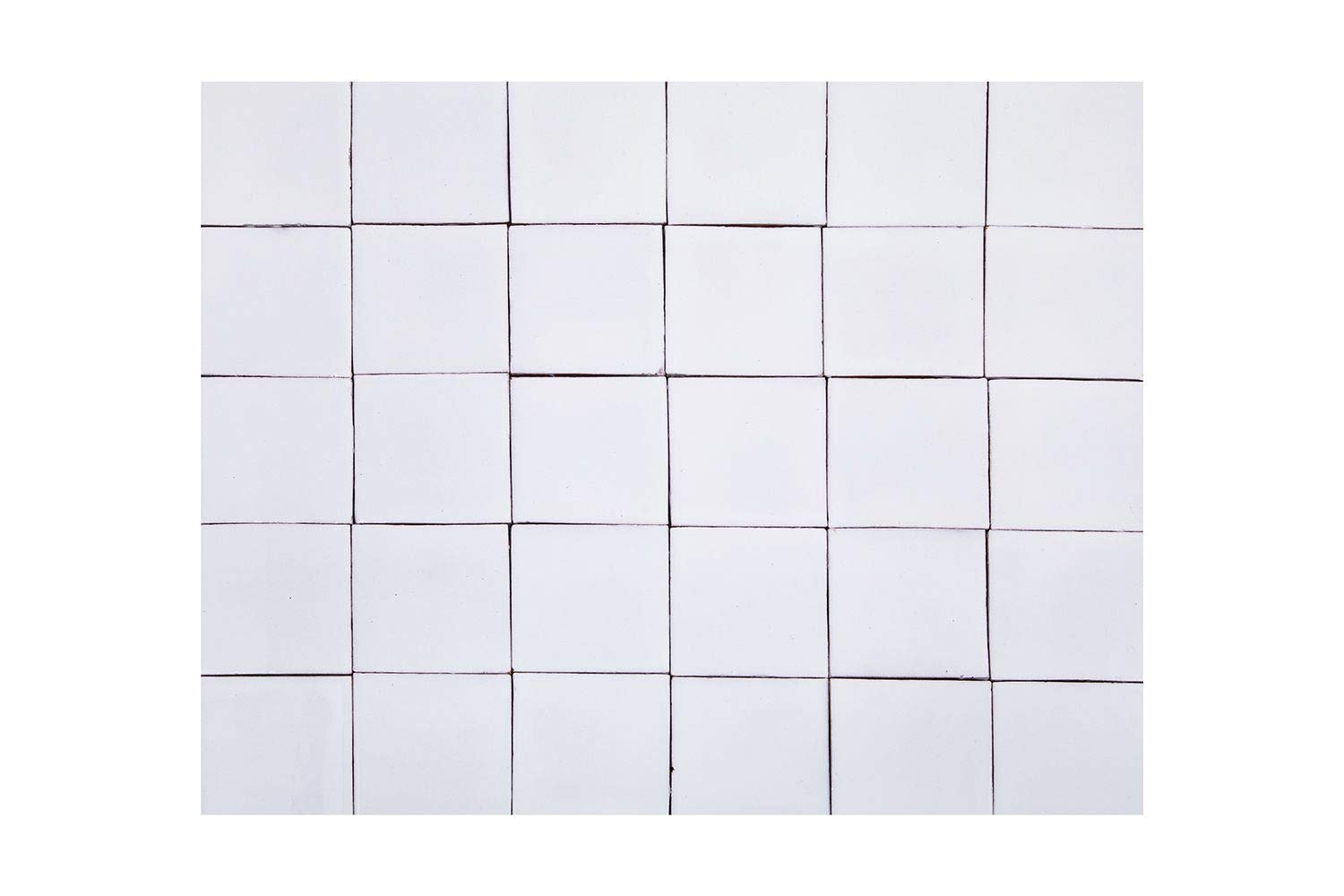 Cerames Azulejos blancos mexicanos monocolor Blanco Puro - azulejos de mosaico, azulejos ceramica monocromáticos para cocina, baño, ducha | Un paquete de 90 baldosas blancos ceramica 10,5x10,5 cm
