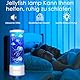 Radikor Quallen lampe mit 17 Farben & Fernbedienung, Jellyfish Lamp 4 Lichtmodi, LED Quallen Aquarium Lampe für Kinder Erwachsene, Quallen Lavalampe Stimmungslicht für Entspannung Wohndekoration, Weiß