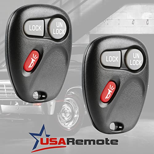 2 Keyless Entry Remote Key Fob - 3 Button - Image 3