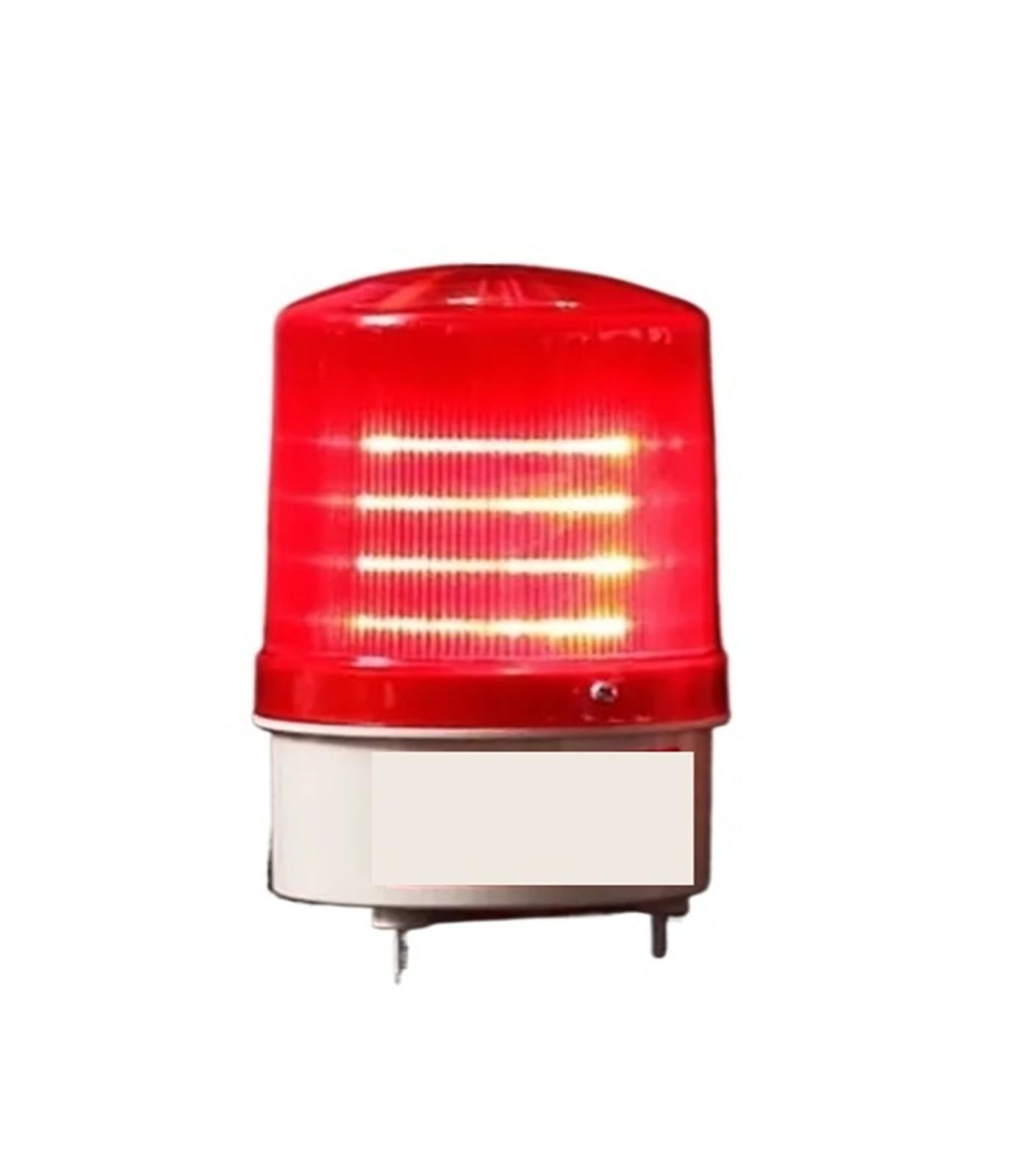 24V DC 12V 48V LED-1101J rojo amarillo verde azul luz de advertencia lámpara sonido de sirena y advertencia Industrial giratoria con zumbador