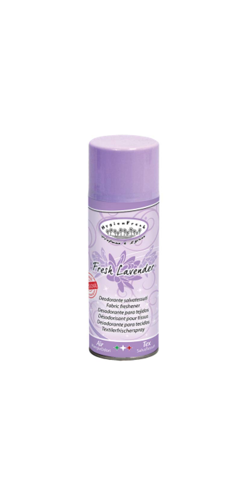 Fior di Loto Note di Pulito Fresh Lavender 3 deodorante spray 400 ML per tessuti, abiti, tende, divani, scarpe e in ambiente domestico/ufficio