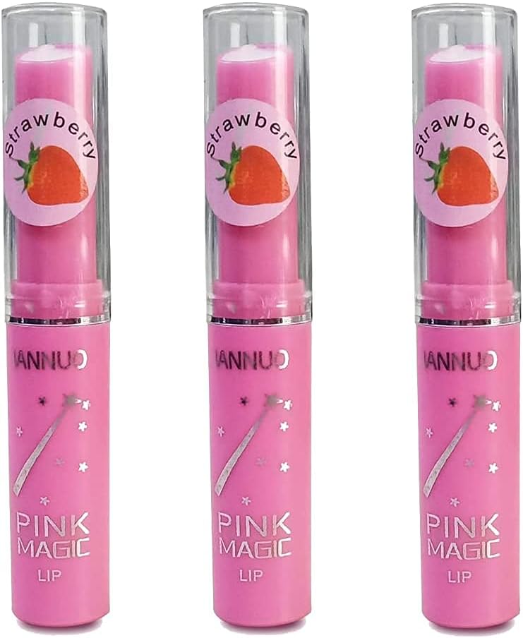 Pink Magic Lip Balm (Attractive Pink) For Girls And Women's - Pack of 2
