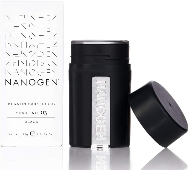 Nanogen Hair Fibres, Black 15g