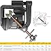 3-Axis Fixture Vise with Quick Acting Screw, Two Stand-Offs, Swing Away Arm with 3.75-Inch Miter Joint, 2.45-Inch T-Clearance - WAC35-SW, Strong Hand
