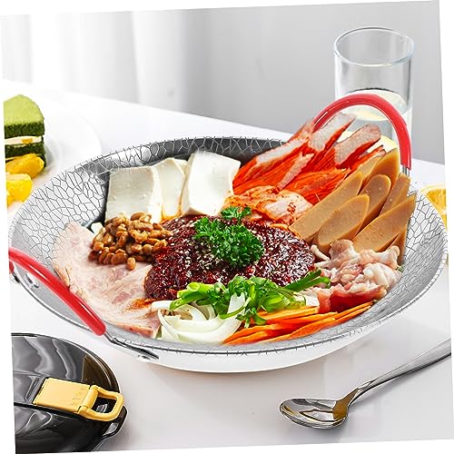 Olla de acero inoxidable para ramen coreano con asas miniatura 3