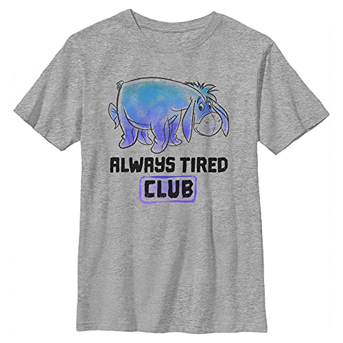T-shirt Disney Bourriquet Tired Club vêtement garçon col rond XS
