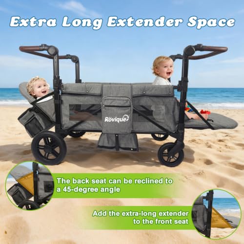 Rovique 4 Seater Aluminum Wagon