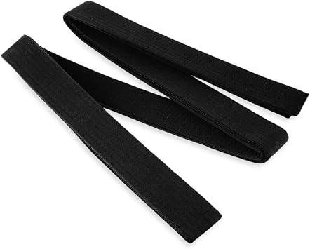 Gcroet Karate Taekwondo Belt Do Black Belt Fashion Washed Black Belt Martial Arts Kendo Karate Judo Belt...