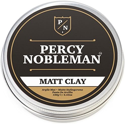 Matte Clay By Percy Nobleman, A Hair Clay For Men, 3.38oz
