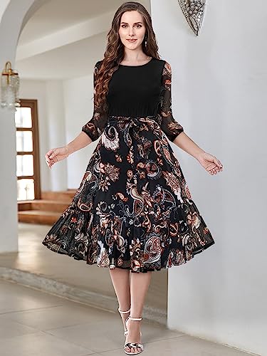 KERI PERRY black chiffon dress – image 2