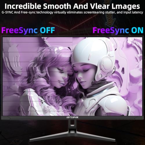 Image of 32 Inch Ultra Wide UHD 4K (3840 x 2160) Gaming Monitor, IPS 60Hz Ultra-Clear Screen, 1ms (MPRT), 100% sRGB, Built-in Speaker,FreeSync, 2 x DP 1.4 and 2 x HDMI 2.0, Tilt Height Adjustment