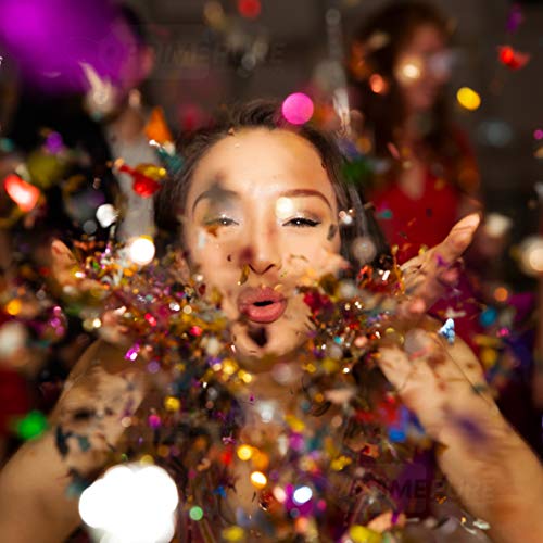 Multicolor Confetti Poppers 8 Pack Confetti Cannon Party Poppers