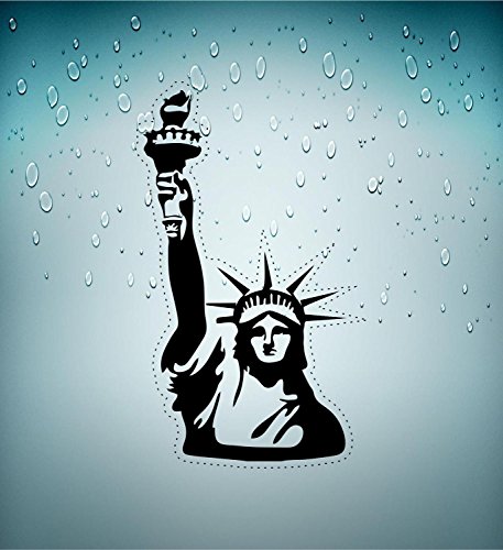 Akachafactory Autocollant Sticker Decoration Mural Chambre Statue Liberte New York r1