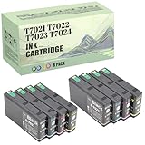 Qualité supérieure : Cette cartouche d'encre à haut rendement utilise la dernière puce et une encre pigmentaire de haute qualité, offrant un texte et des graphiques clairs