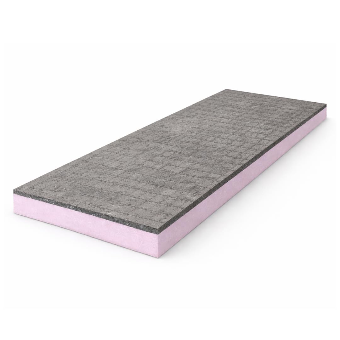 doitBau XPS-Bauplatten 9 Stück (6,48 m²) – 120 × 60 × 2,0 cm – Fliesen- & Entkopplungsplatte aus Hartschaum – beidseitig spezialbeschichtet – extrem druckfest ca. 380 kPa – für Innen- & Außenbereich
