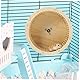 minkissy 1pc Spielzeug Chinchilla Rad große leise Hamster Rad Igel Laufrad Hamster Track meerschweinchen Kunststoff Tiere Igel Übung laufball Holz kleine Tiere